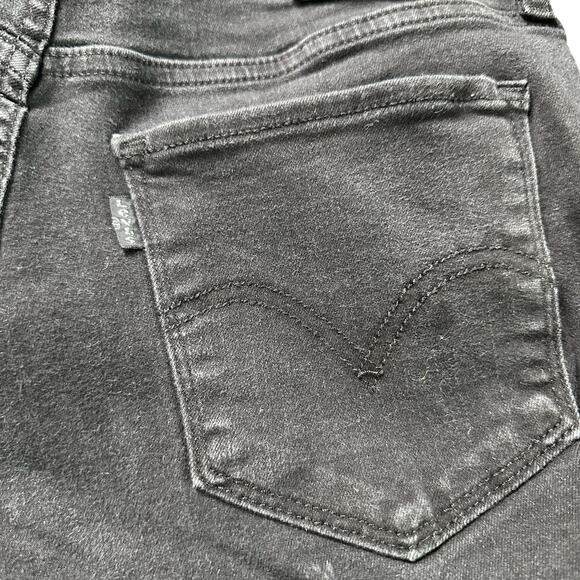 Levi's Black Denim Classic Boot Cut Womens Jeans 10 - Picture 3 of 5